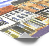 Poster Louth Horloge Tower Lincolnshire (Coin)