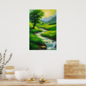 Poster L'ouverture de la nature, la symphonie de Green Va (Cuisine)