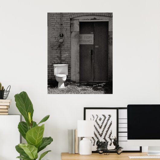 Poster L'ouverture électrique (Bureau à domicile)