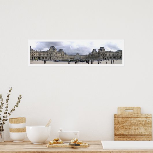 Poster Louvre Panoramique (Cuisine)