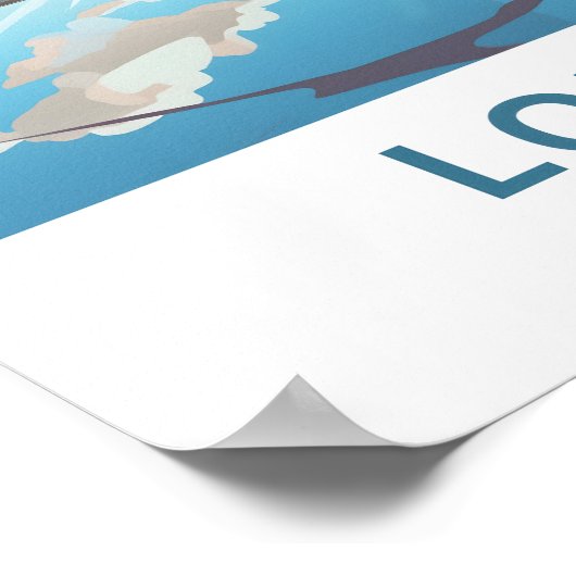 Poster Louvre Paris (Coin)