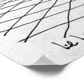 Poster Louvre Sous la pyramide | Paris, France (Coin)