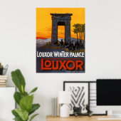 Poster Louxor Egypte (Bureau à domicile)