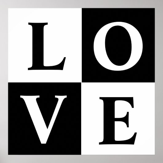 Poster LOVE (Devant)