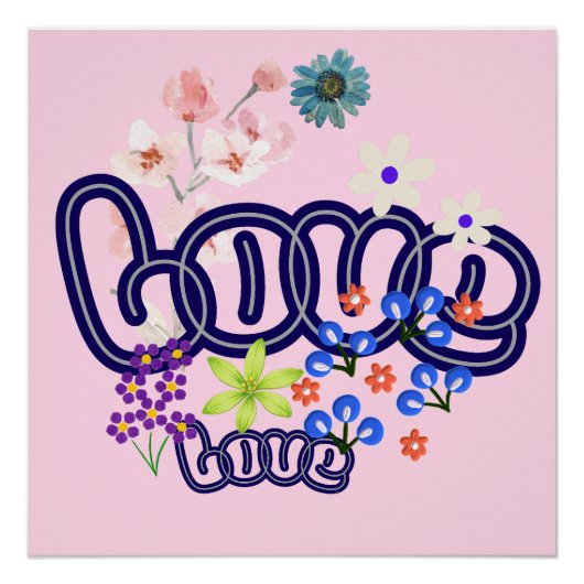 Poster love (Devant)