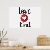 Poster Love 2 Knit (Cuisine)
