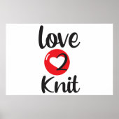 Poster Love 2 Knit (Devant)