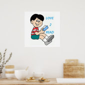 POSTER LOVE 2 LIRE (Cuisine)