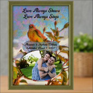 Poster Love Always Montre Poolside Singer 2338 Art Print