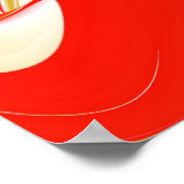 Poster Love and Gold Abstrait 3D Rainbowart (Coin)