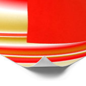 Poster Love and Gold Abstrait 3D Rainbowart (Coin)