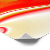 Poster Love and Gold Abstrait 3D Rainbowart (Coin)
