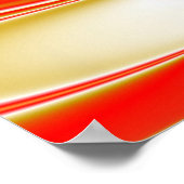 Poster Love and Gold Abstrait 3D Rainbowart (Coin)