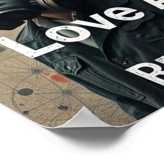 Poster LOVE AND RESISTANCE Kafka Romantics Modern Graphic (Coin)