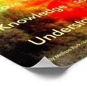 Poster Love and Understanding Poem Print (Coin)