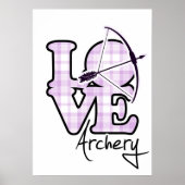Poster Love Archery (Devant)