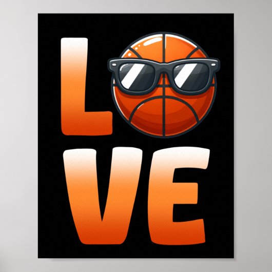 Poster Love Basketball (Devant)