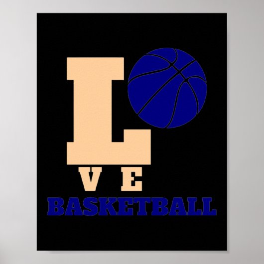 Poster Love Basketball 1 (Devant)