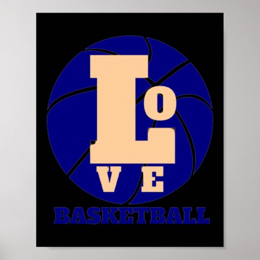 Poster Love Basketball 3 (Devant)