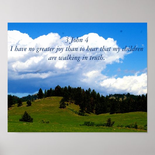 Poster Love Bible Verse-children (Devant)
