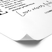 Poster Love Bible Verse Wall Art (Coin)