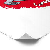 Poster Love Blue Great Dane (Coin)