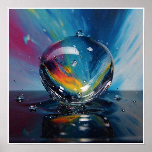 Poster Love Bubble - (Devant)