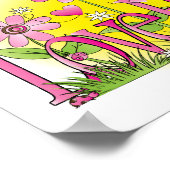 Poster Love Bug Lady Bug Girls Room Wall Art (Coin)