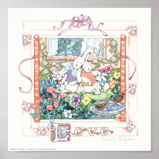 Poster Love Bunnies (Devant)