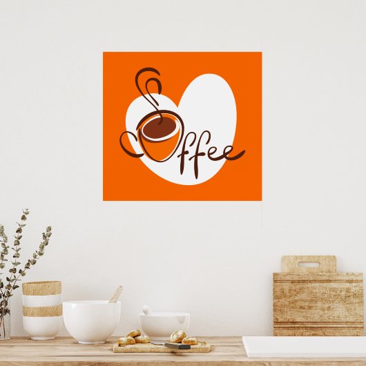 Poster Love Coffee (Cuisine)