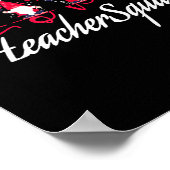 Poster Love Gnome Teacher Squad Happy Valentine Gnome Tea (Coin)