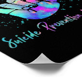 Poster Love Hand Sign Suicide Prevention Awareness Week S (Coin)