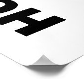 Poster Love Heart Hockey (Coin)