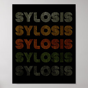 Poster Love Heart Sylosis Tee Grunge Style Vintage Noir