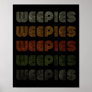 Poster Love Heart Weepies Tee Grunge Style Vintage Noir