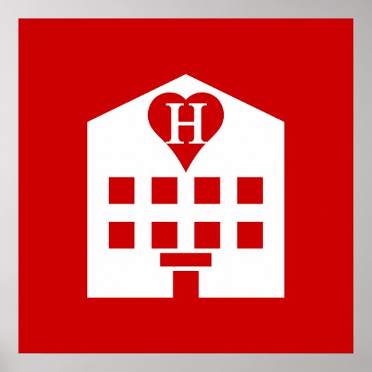 Poster Love Hotel Japanese Emoji (Devant)