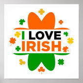 Poster Love Irish (Devant)