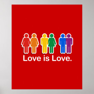 POSTER LOVE IS LOVE BASIC
