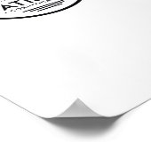 Poster Love Is Patient Clean Design  (Coin)