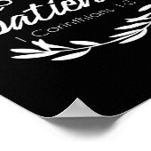 Poster Love Is Patient Corinthians Scripture Minimal Desi (Coin)