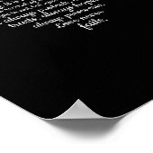 Poster Love Is Patient Love Is Kind Corinthians Scripture (Coin)