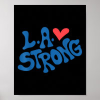 Love La Heart Los Angeles Solide Supportive