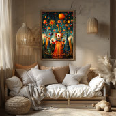 Poster Love, Laughter, and Joy - Póster Inspirador Niños