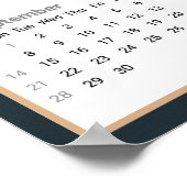 Poster Love Life is Beautiful Rose Buds 2025 Calendrier (Coin)