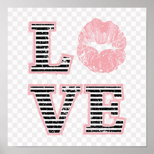 Poster Love Lips (Devant)