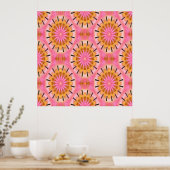 Poster Love Mandalas..... (Cuisine)