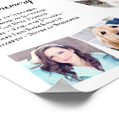 Poster Love Memory 6 Photo Heaven Mariage Memorial (Coin)