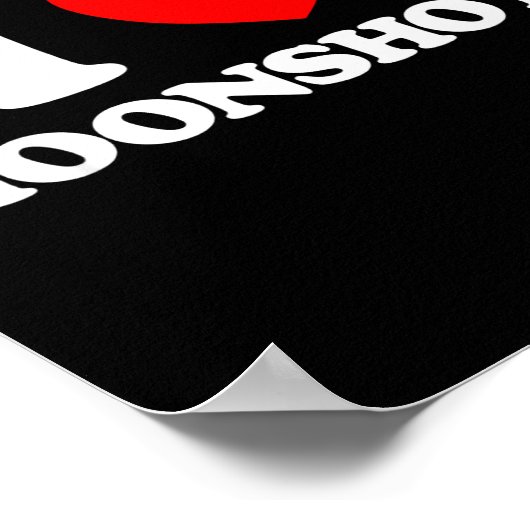 Poster Love Moonshots Funny Startup Wild Disrupt Bold Tec (Coin)