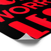 Poster Love More Worry Less Smile Face Valentines Day  (Coin)