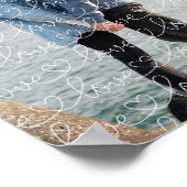 Poster Love Motif superposition photo (Coin)